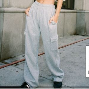 Brandy Melville Light Gray Joggers